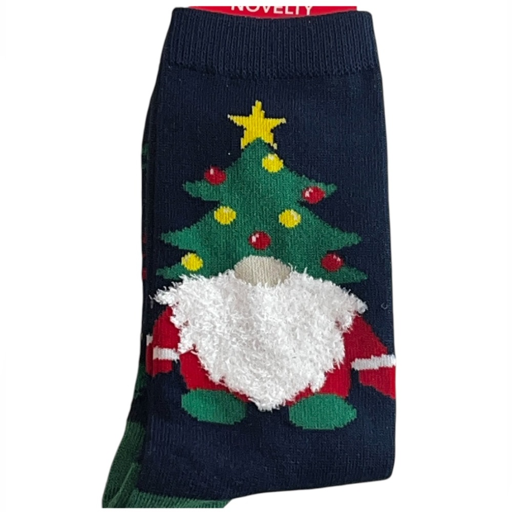 Gnome Christmas Novelty Socks NWT